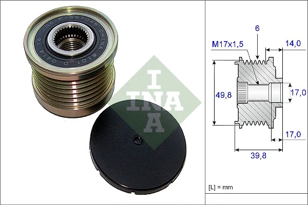 Alternator Freewheel Clutch